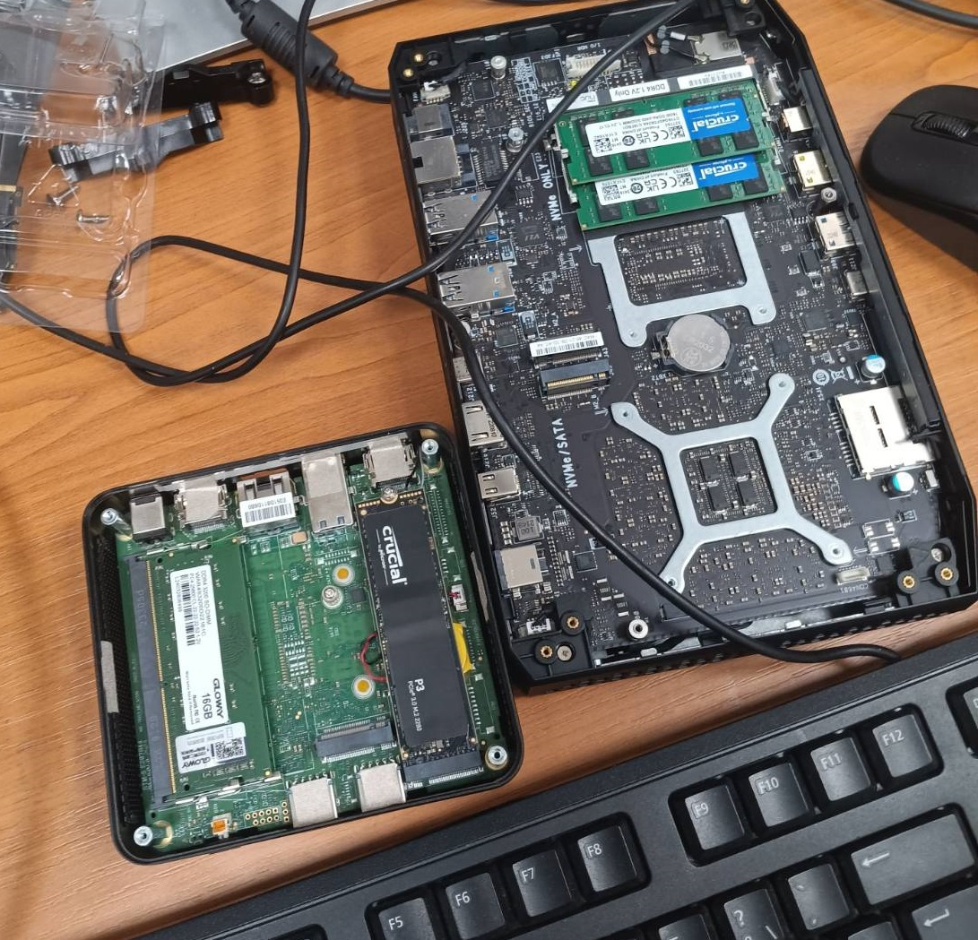 Mini PC Intel i7 / 16GB RAM / 1TB NVMe disk