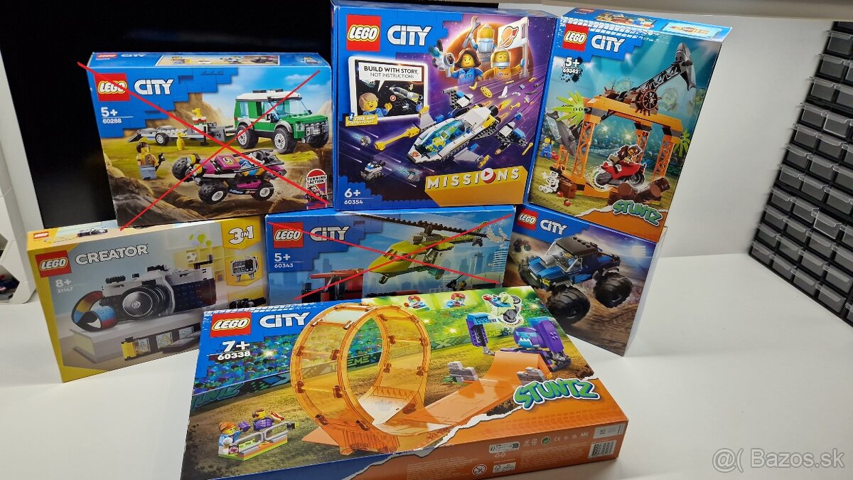 Lego Sety všetko spolu