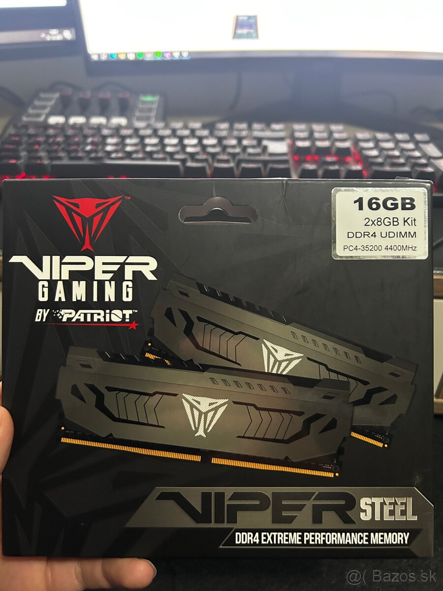 Patriot Viper Steel DDR4 16 GB (2×8 GB) 4400 MHz