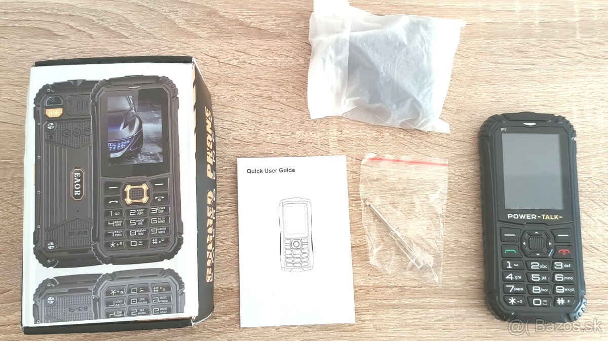 Predám odolný mobil EAOR Dual SIM