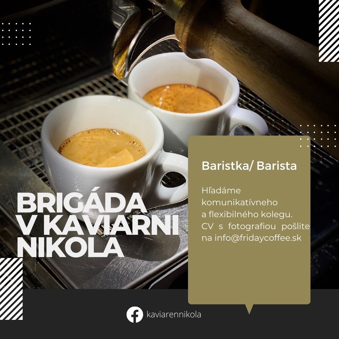 Brigáda v kaviarni NIKOLA - Košice, Moldavská 8/A