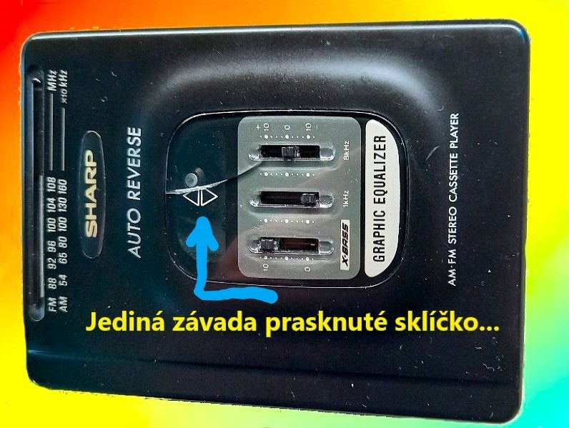 Predám walkman SHARP