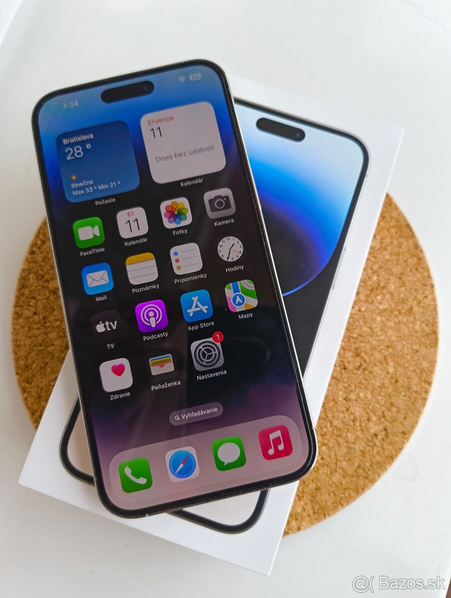 iPhone 14 Pro Max ( silver ) 256gb.. 80% bateria ‼️‼️