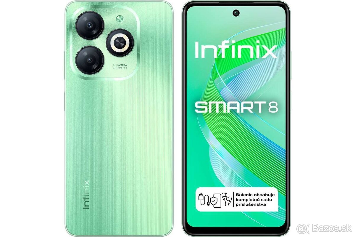 Infinix Smart 8 3+64GB zelený