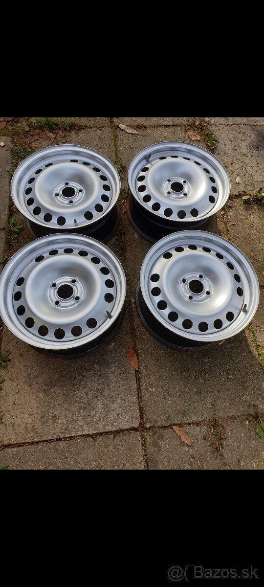 Plechove disky opel 4x100mm R16