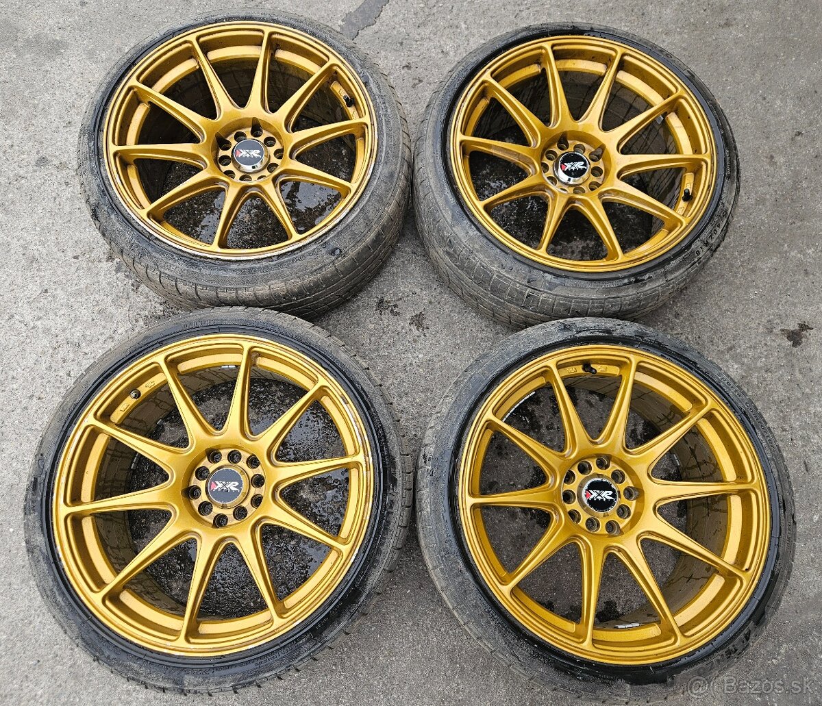 Predam sadu elektronov 5x100 5x114.3 r18 XXR 8,75J