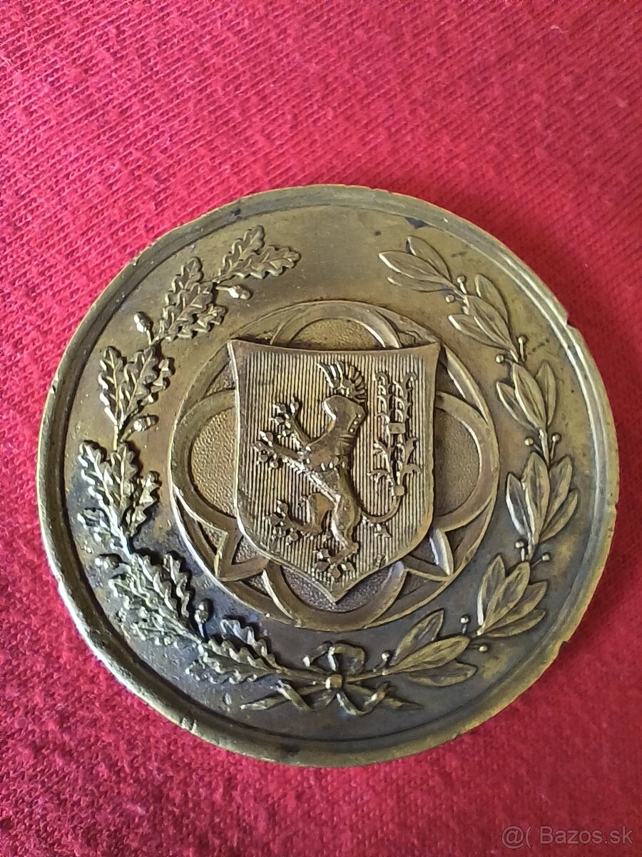 Medaila Jozef Christian.Christlbauer 1893