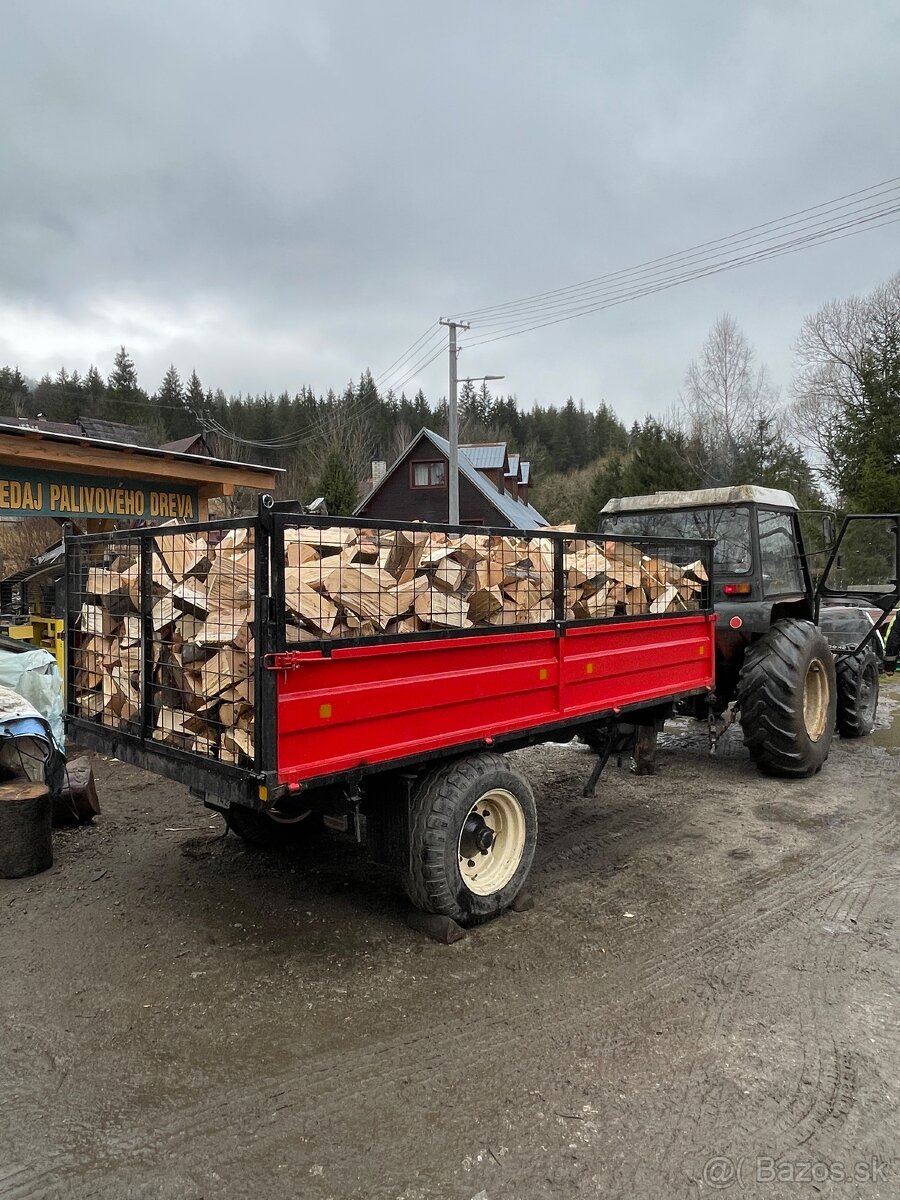 Palivové štiepané drevo BUK, SMREK