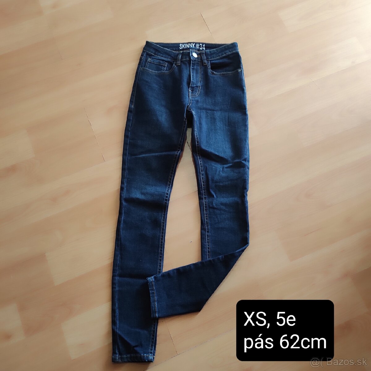 Tmavomodré skinny
