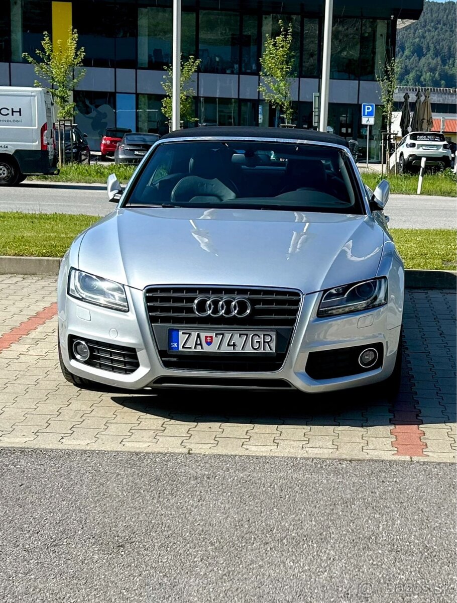 Predám Audi A5 cabrio S-line