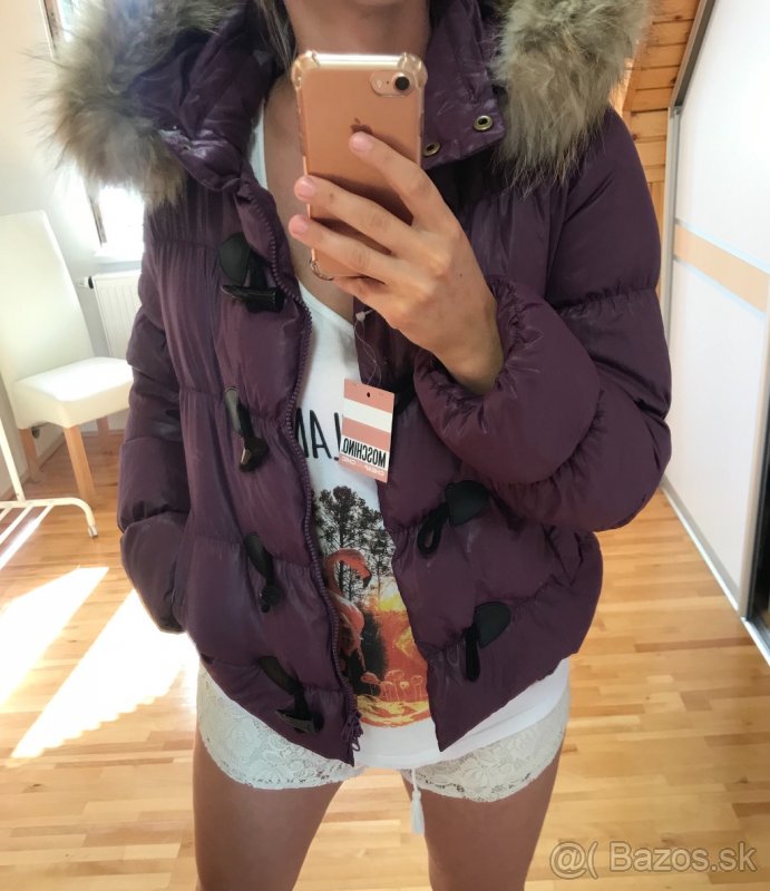 MOSCHINO originál dámska bunda S