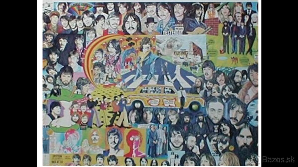Predam Beatles : LP, single, post.karty po 2 e, kalendar