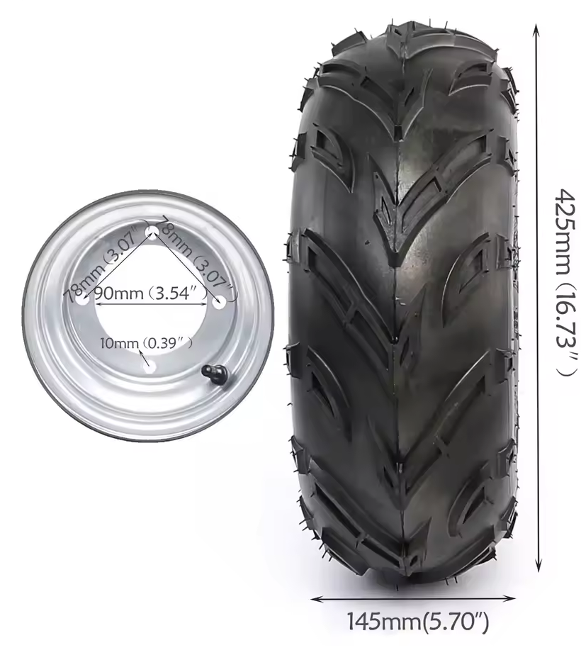Kolesá ATV 16x8-7