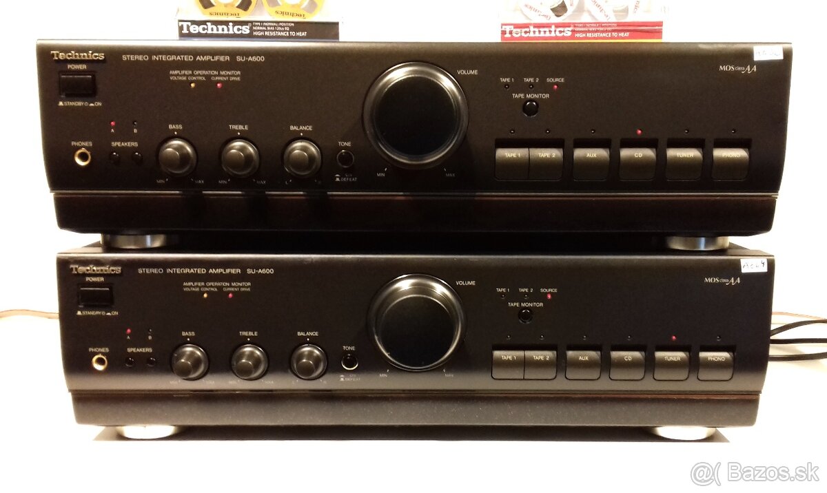 ClassAA = 200W zosilnovac TECHNICS SU-A600 JAPAN, AZ32, AZ64