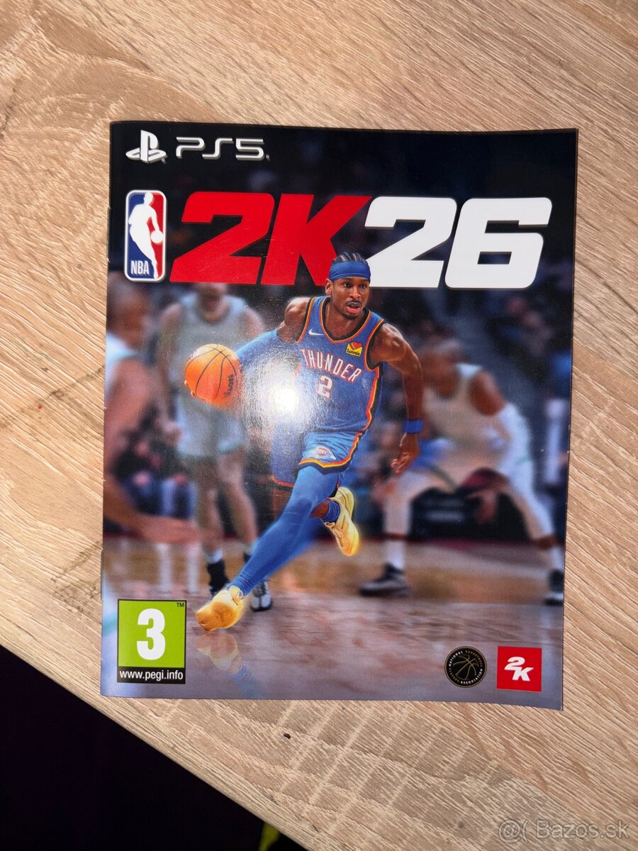 🏀 Predám digitálny kľúč – NBA 2K26 (PS5)