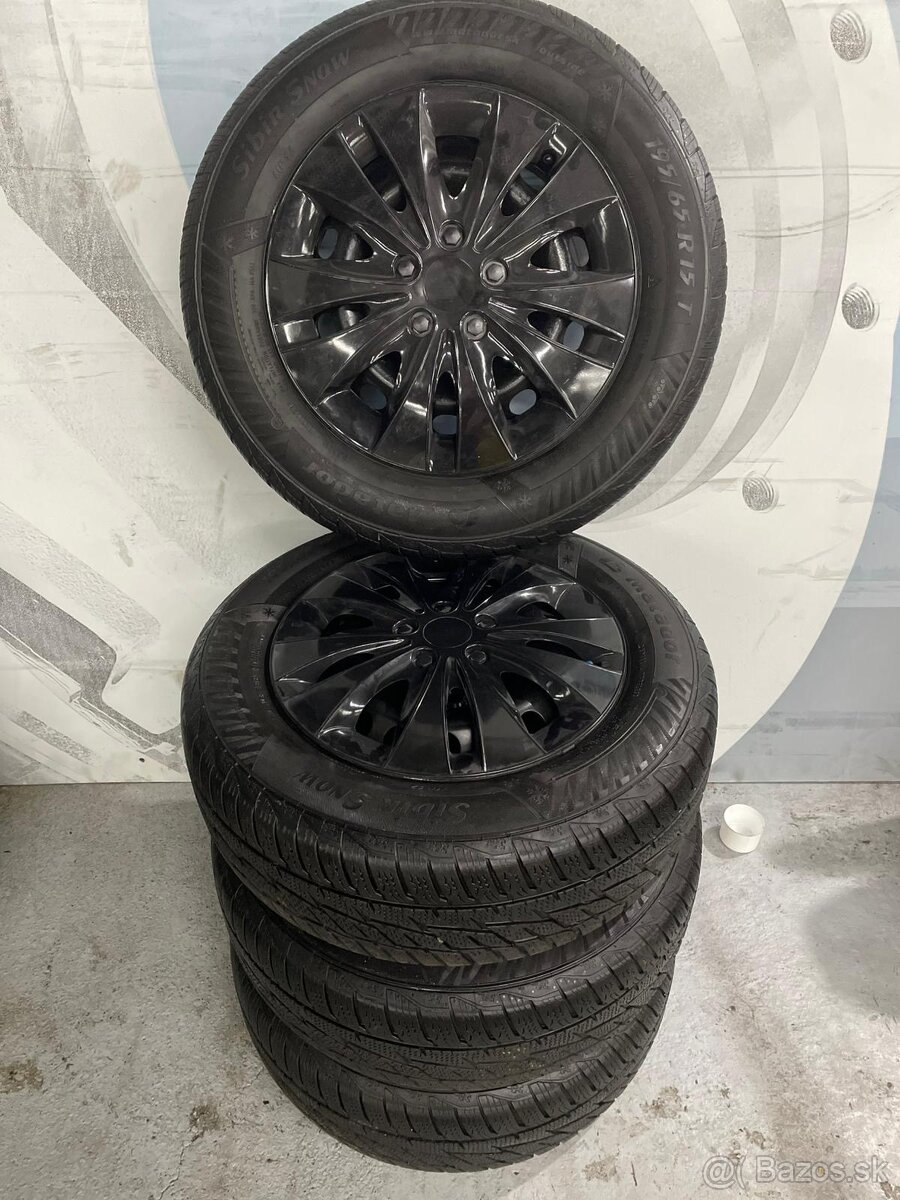 🛞Predám Originál VW plechove disky zimné 195/65 r15