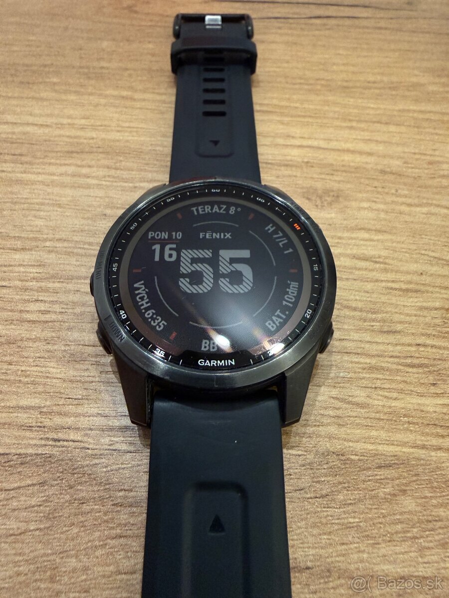 Garmin Fenix 7s Solar TOP stav