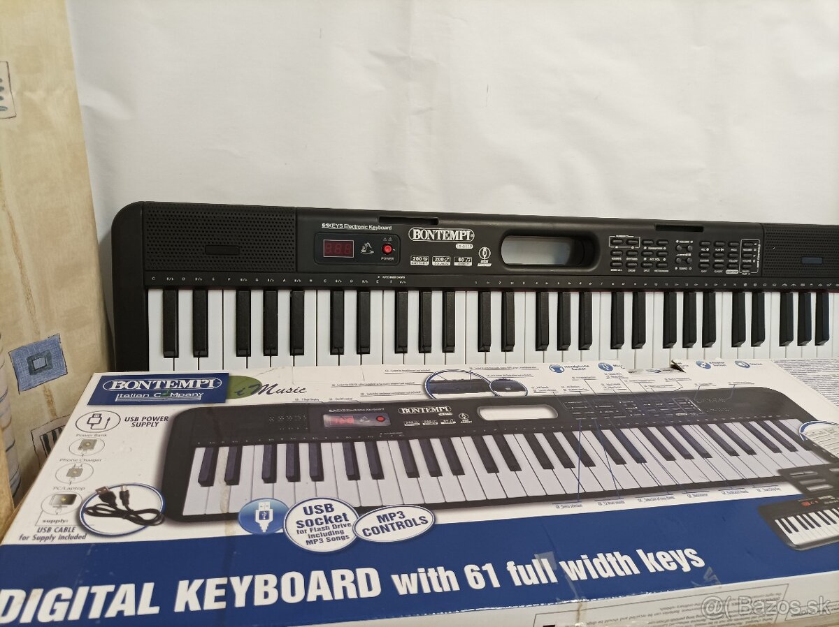 Digitálny klavír BONTEMPI