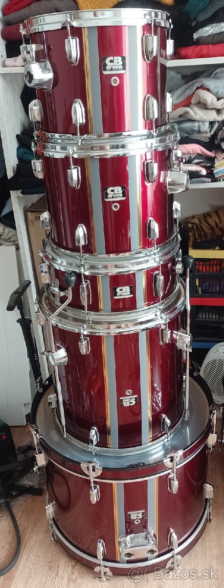 Sada bicích nástrojov CB drums custom shellset 🥁