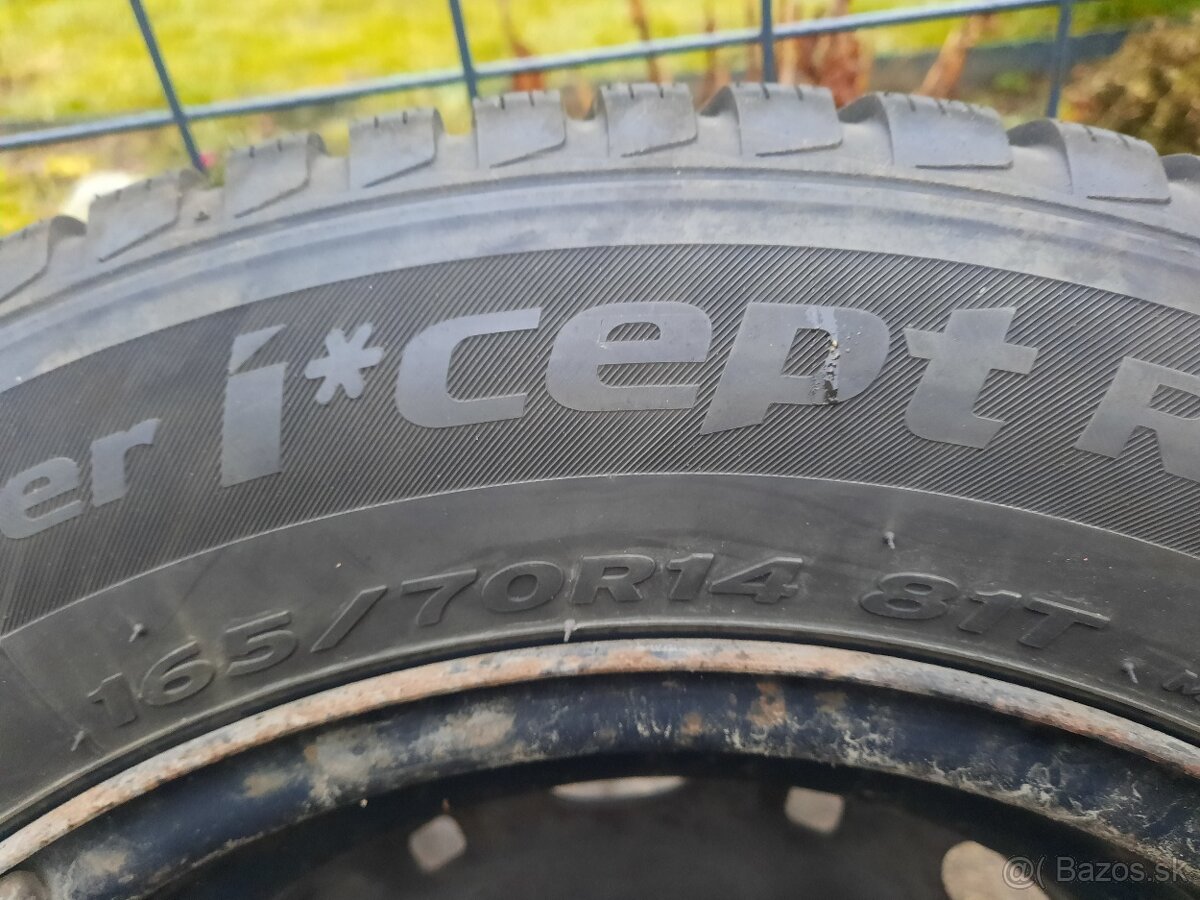 Zimné pneumatiky 165/70 r 14