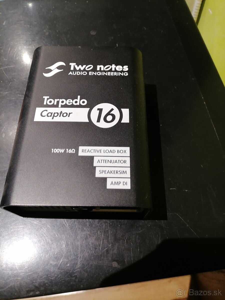 Predám Two Notes Torpedo Captor vo verzii 16 Ohm