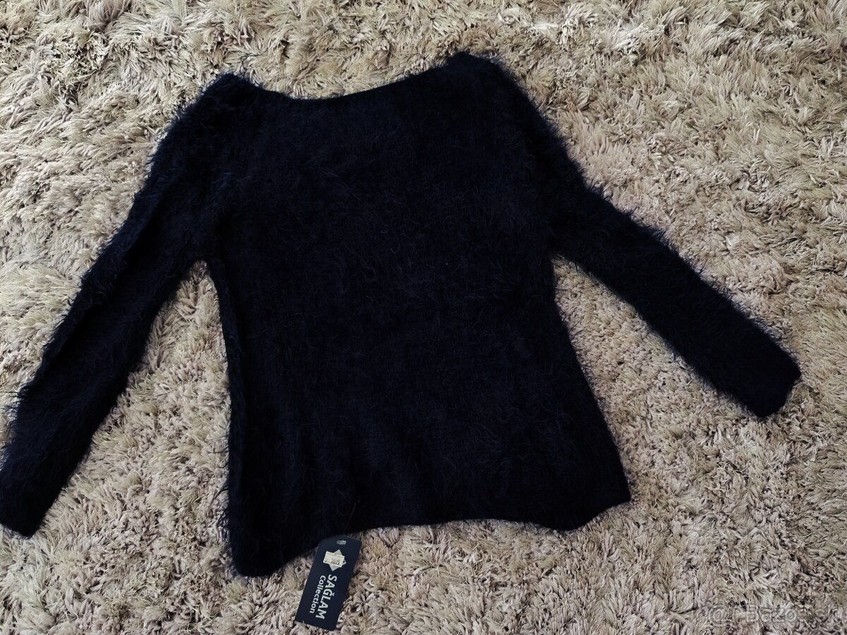 Dámsky pulóver modrý S/36