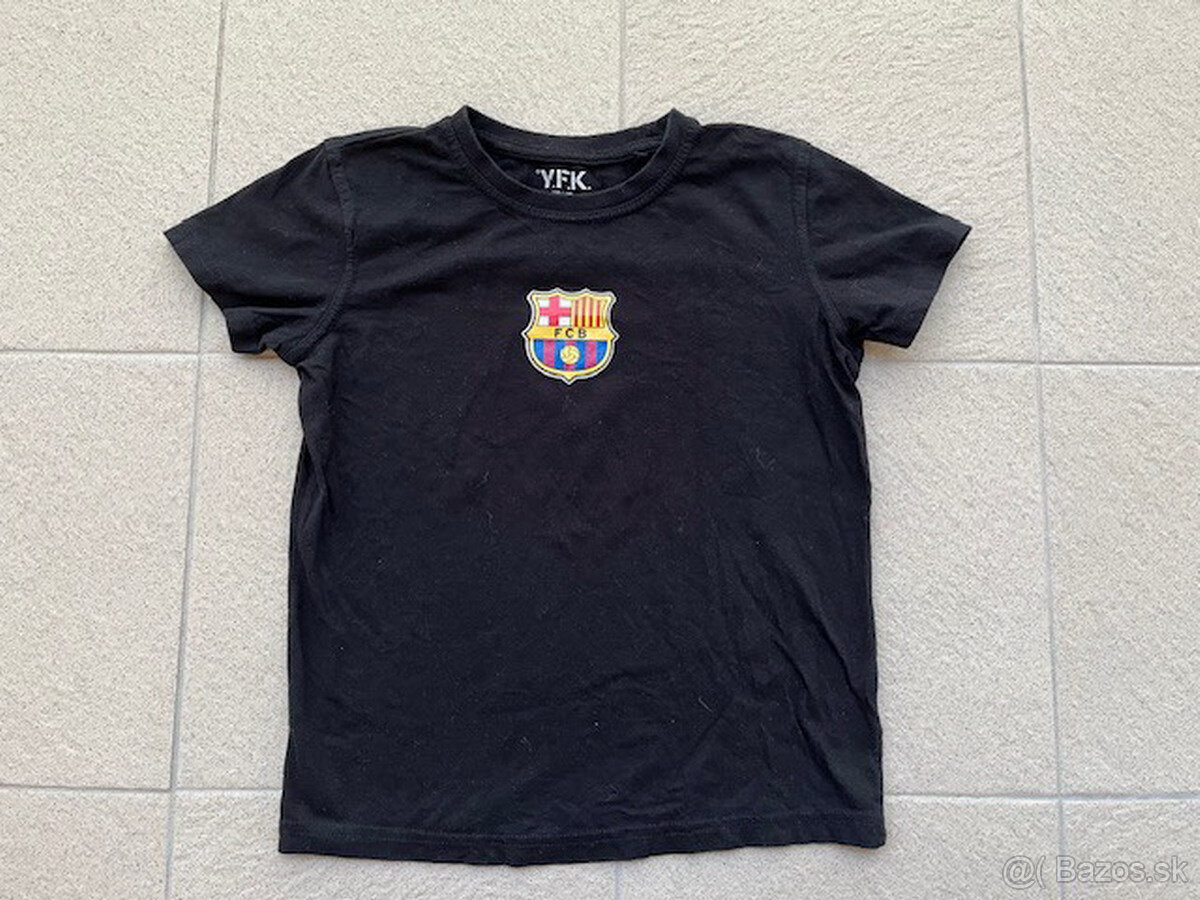Tričko FCB - veľ.134/140