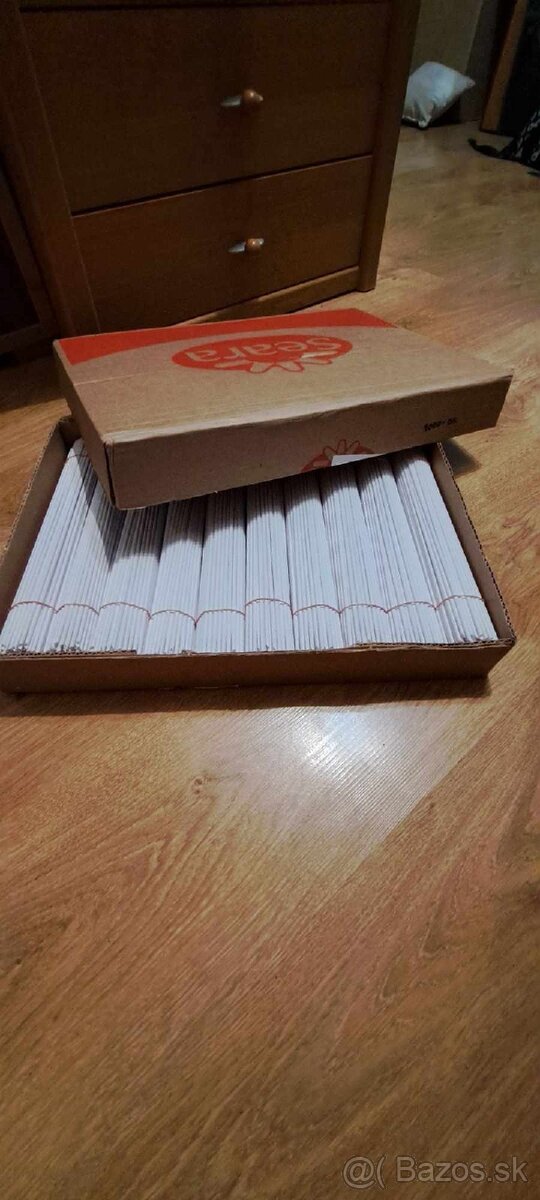 Predám papierové ruličky na pletenie z papiera