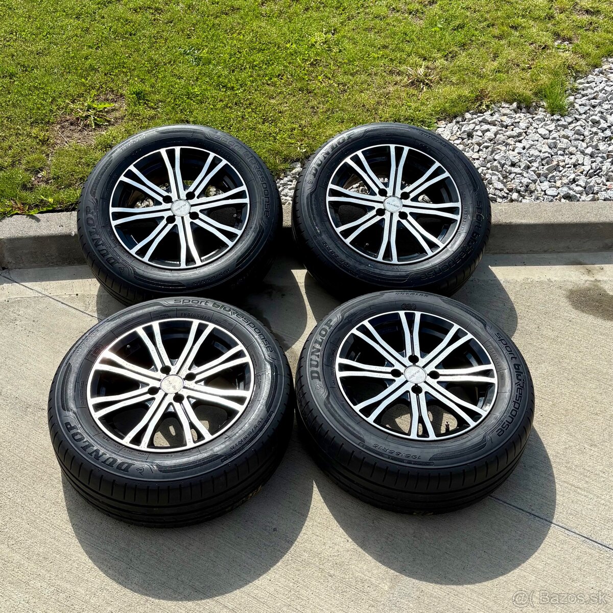Disky 4x100 + letne pneu 195/65 R15