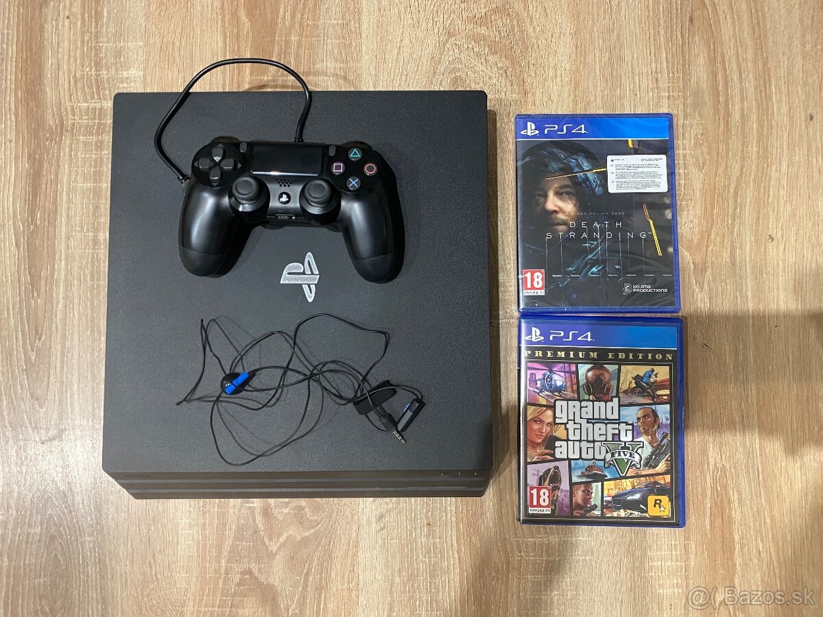 Predám PS4 Pro 1TB