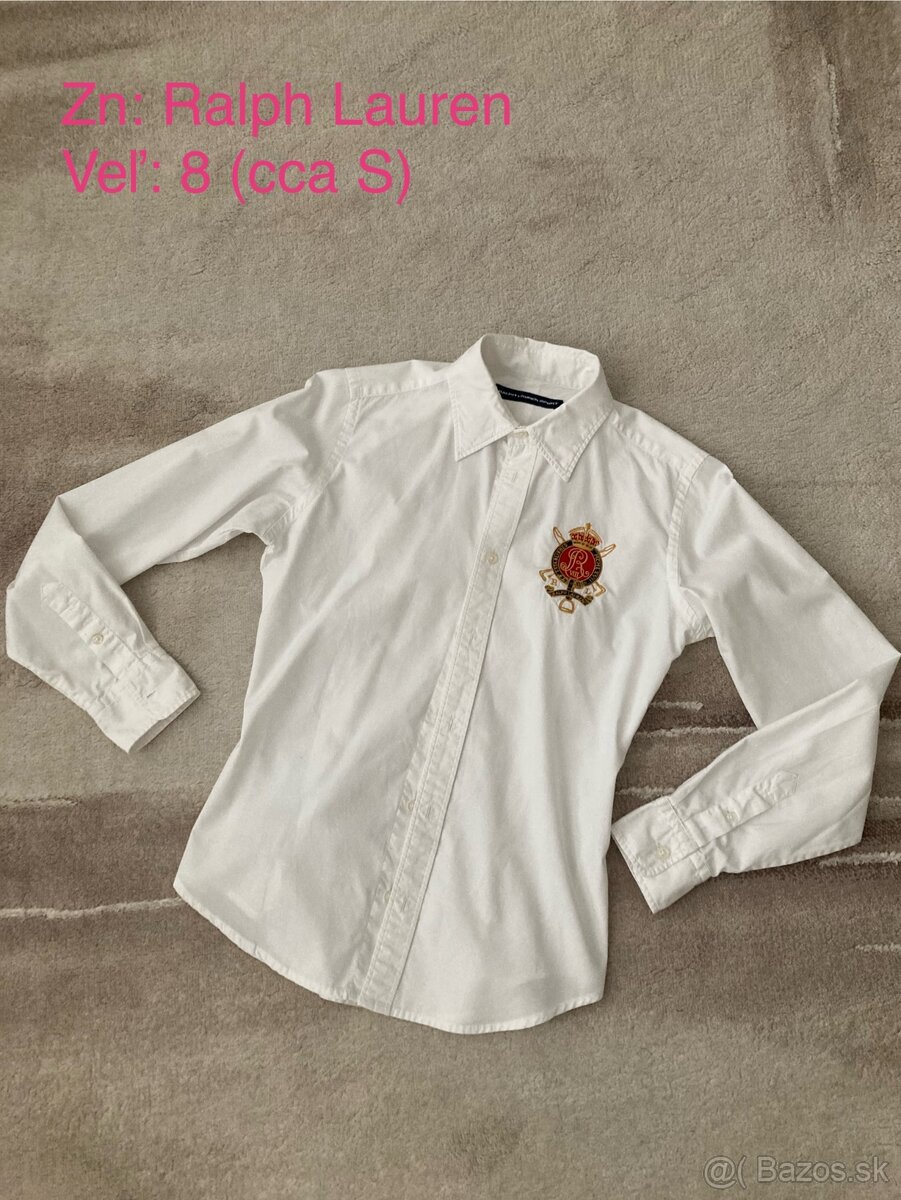 Košeľa zn. RALPH LAUREN