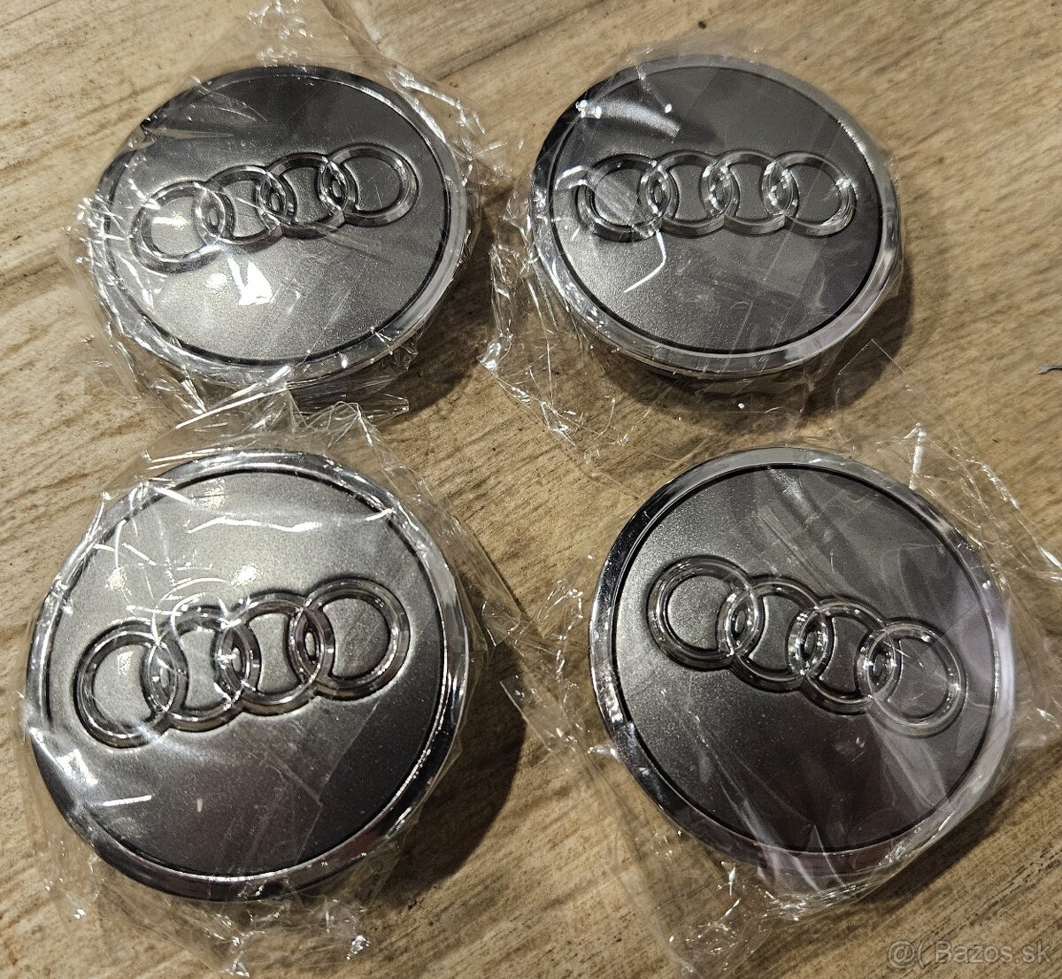 Nové stredové krytky AUDI - 61mm