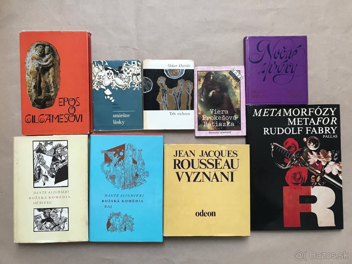 Božská komédia, Kundera, Prokešová, Martinček Kolíska, Smre