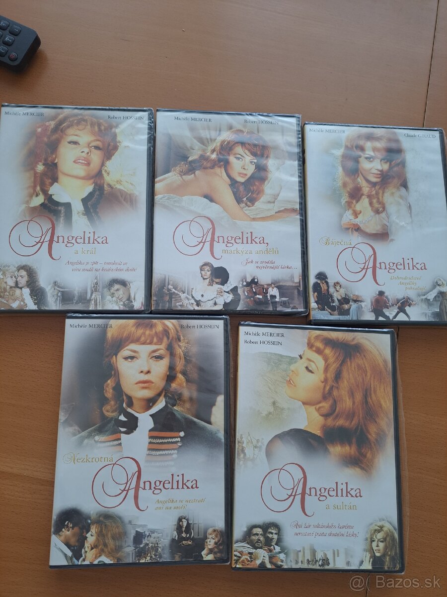 DVD Angelika sada nové