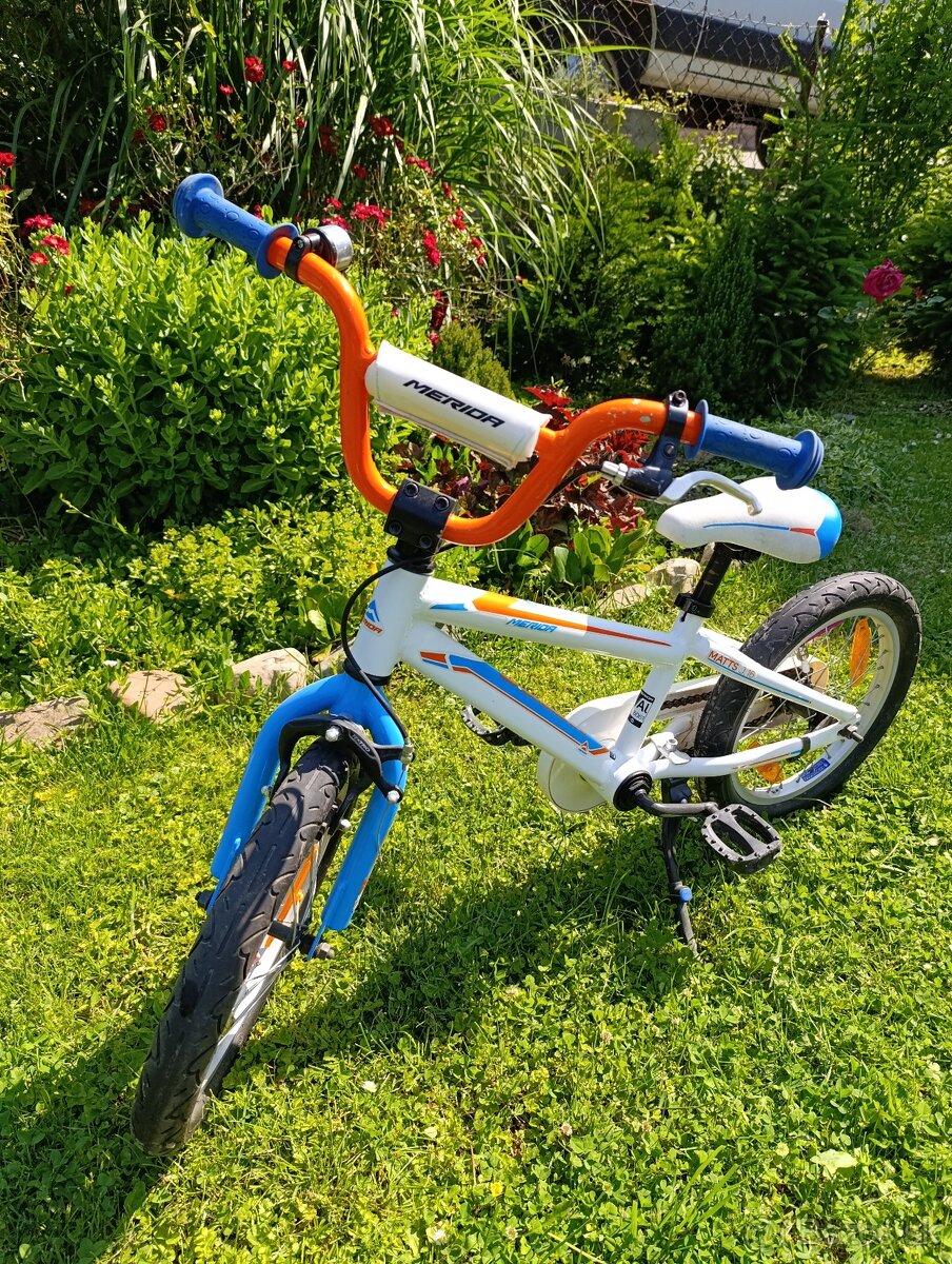 Predám detský bicykel Merida matts j 16