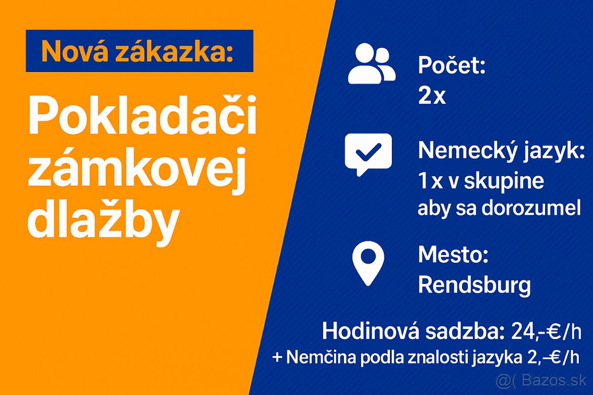 Zámková dlažba - NEMECKO