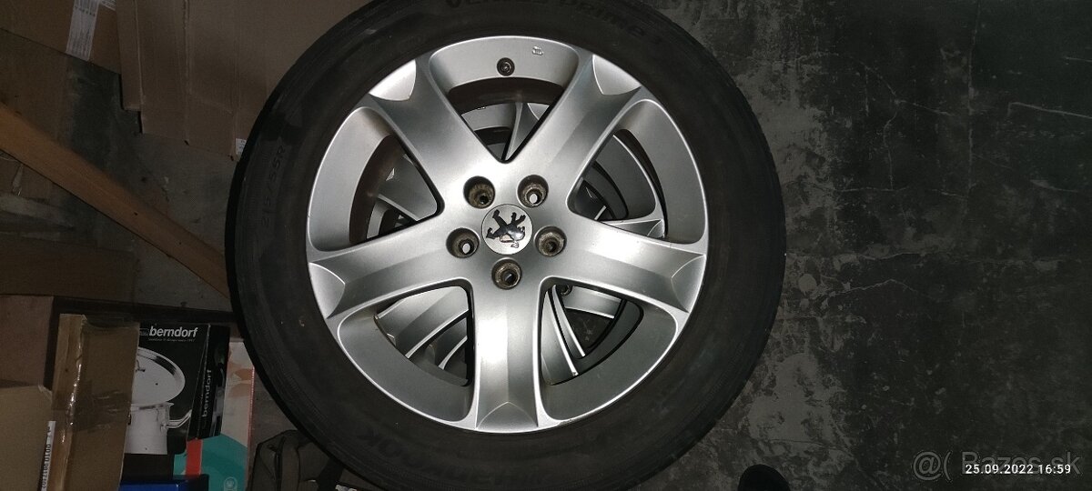 17 palcove disky na peugeot