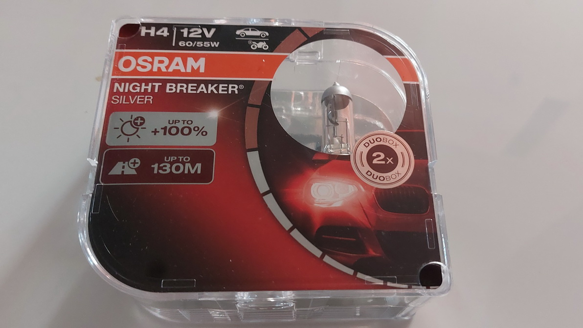 Osram Night Breaker Silver H4 (2ks) - nové