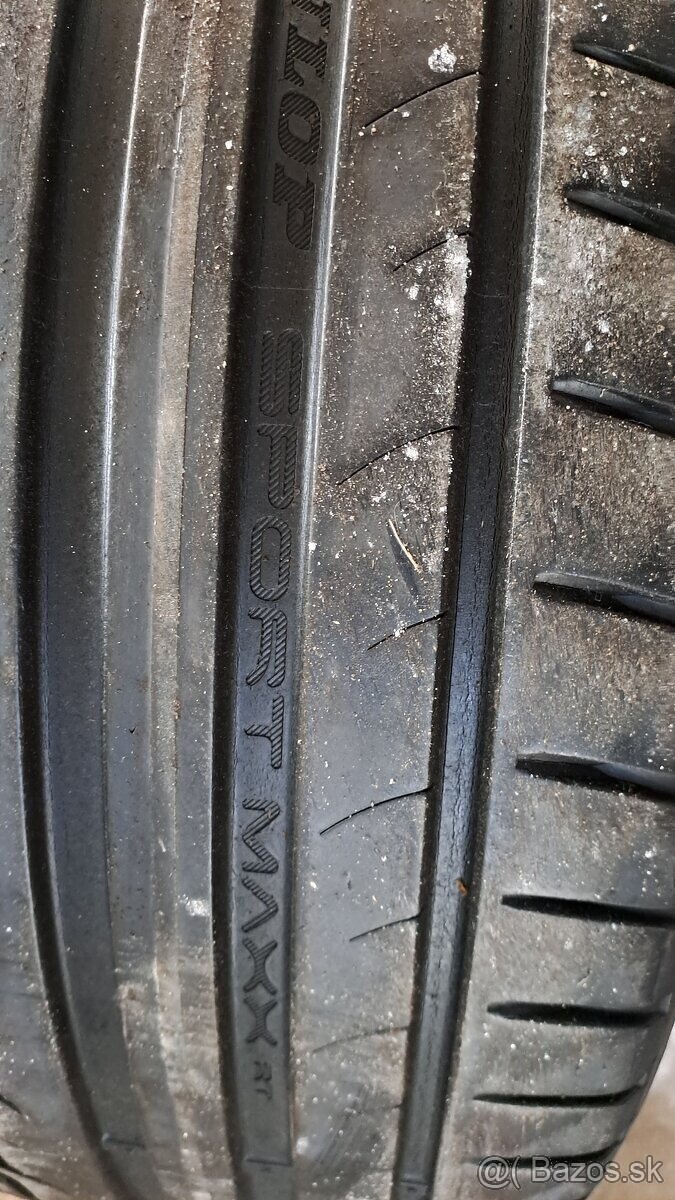 LETNÉ 225/45 R17 CONTINENTAL DUNLOP cca 6-7 mm - OD 20-€/kus