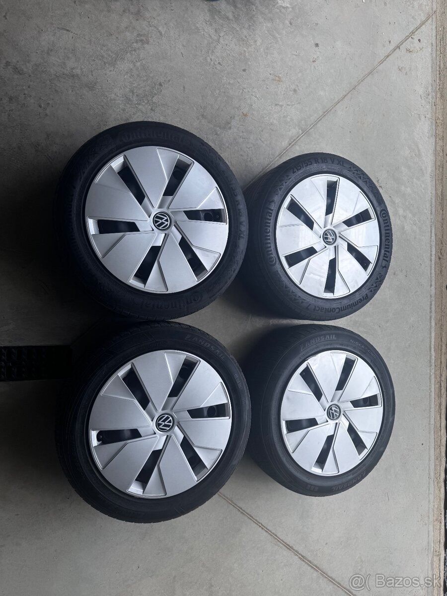 Predam kolesa na VW ID 3 s origo puklicamI