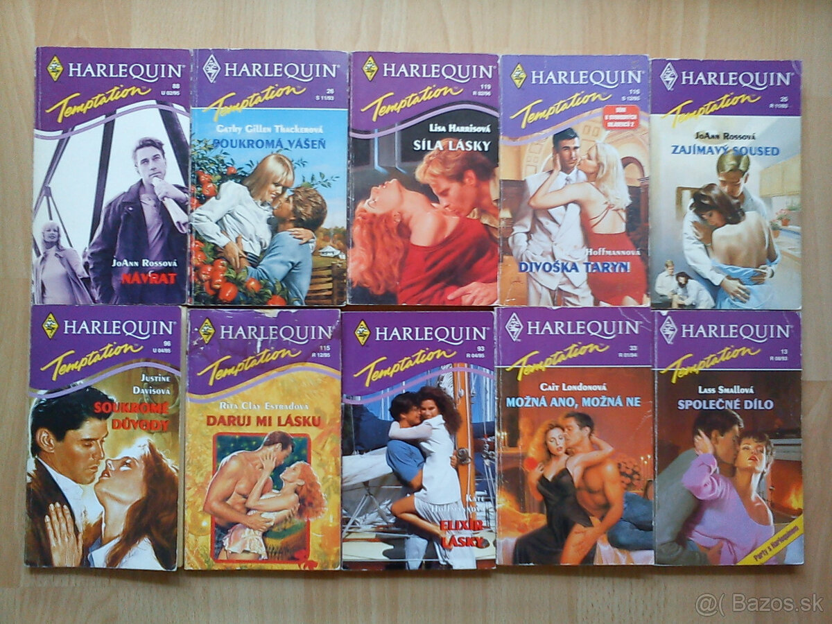 knihy pre ženy HARLEQUIN