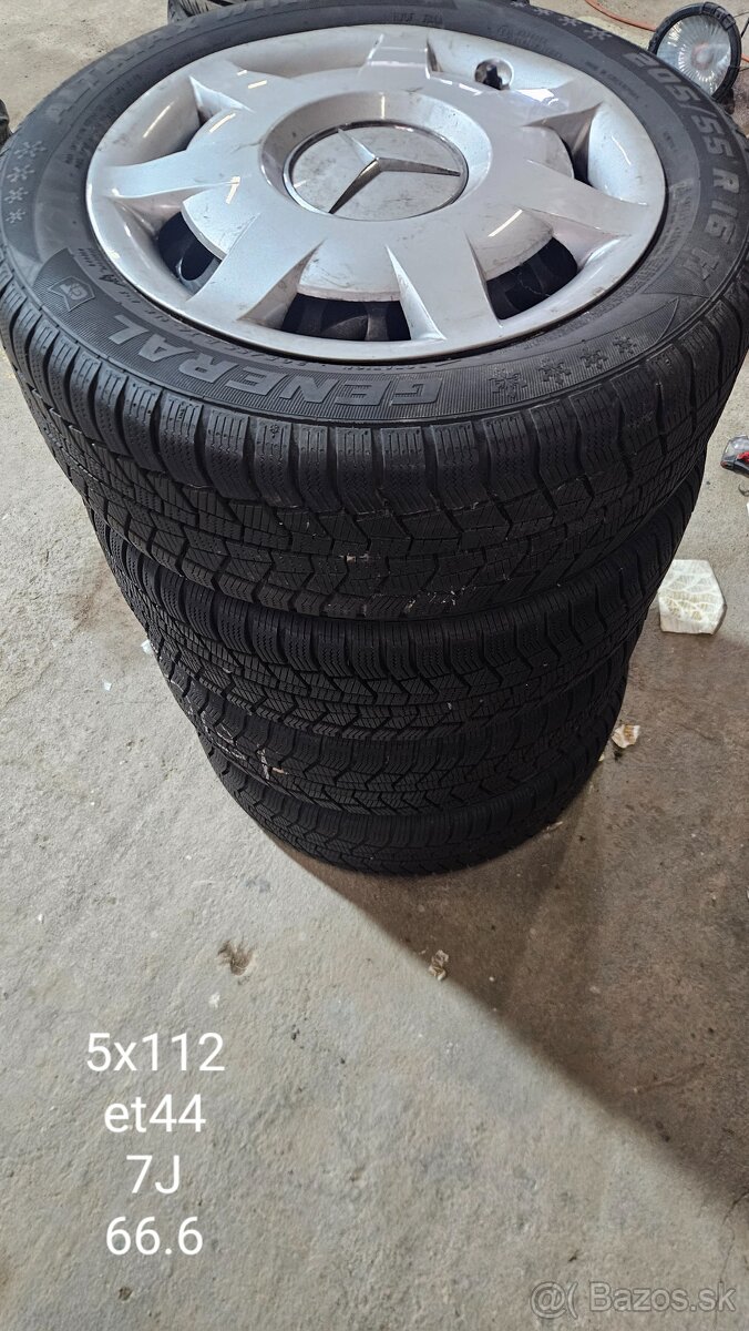 Kolesa 5x112 r16 205/55 r16 mercedes benz