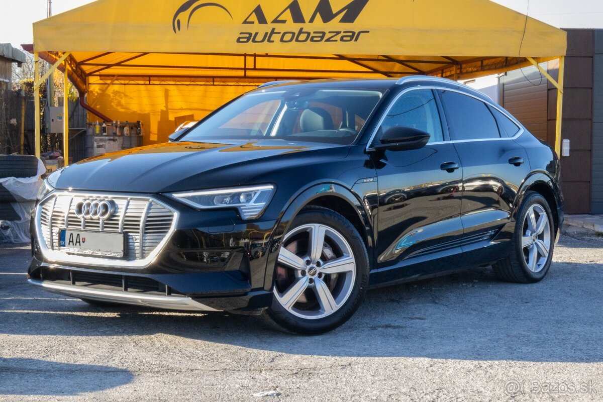 Audi E-tron 50 2022 quattro Sportback -NEBÚRANÉ