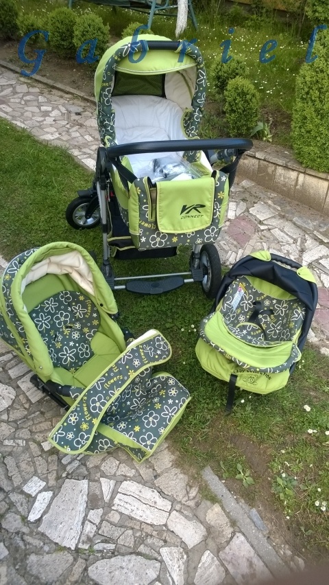 Detský kočiar VERSO - 3-kombinácia