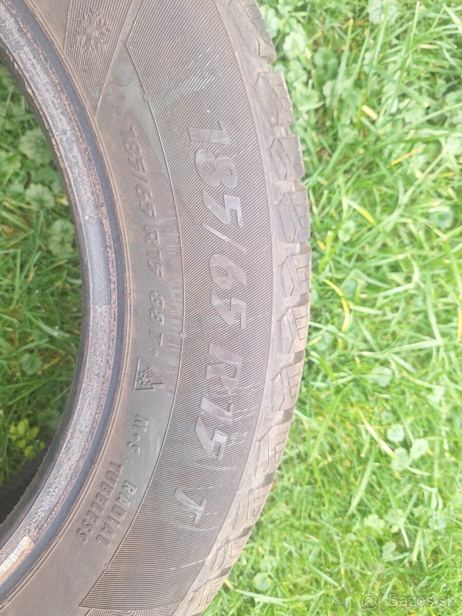 Predám zinmu sadu pneumatik Matador 185/65R15