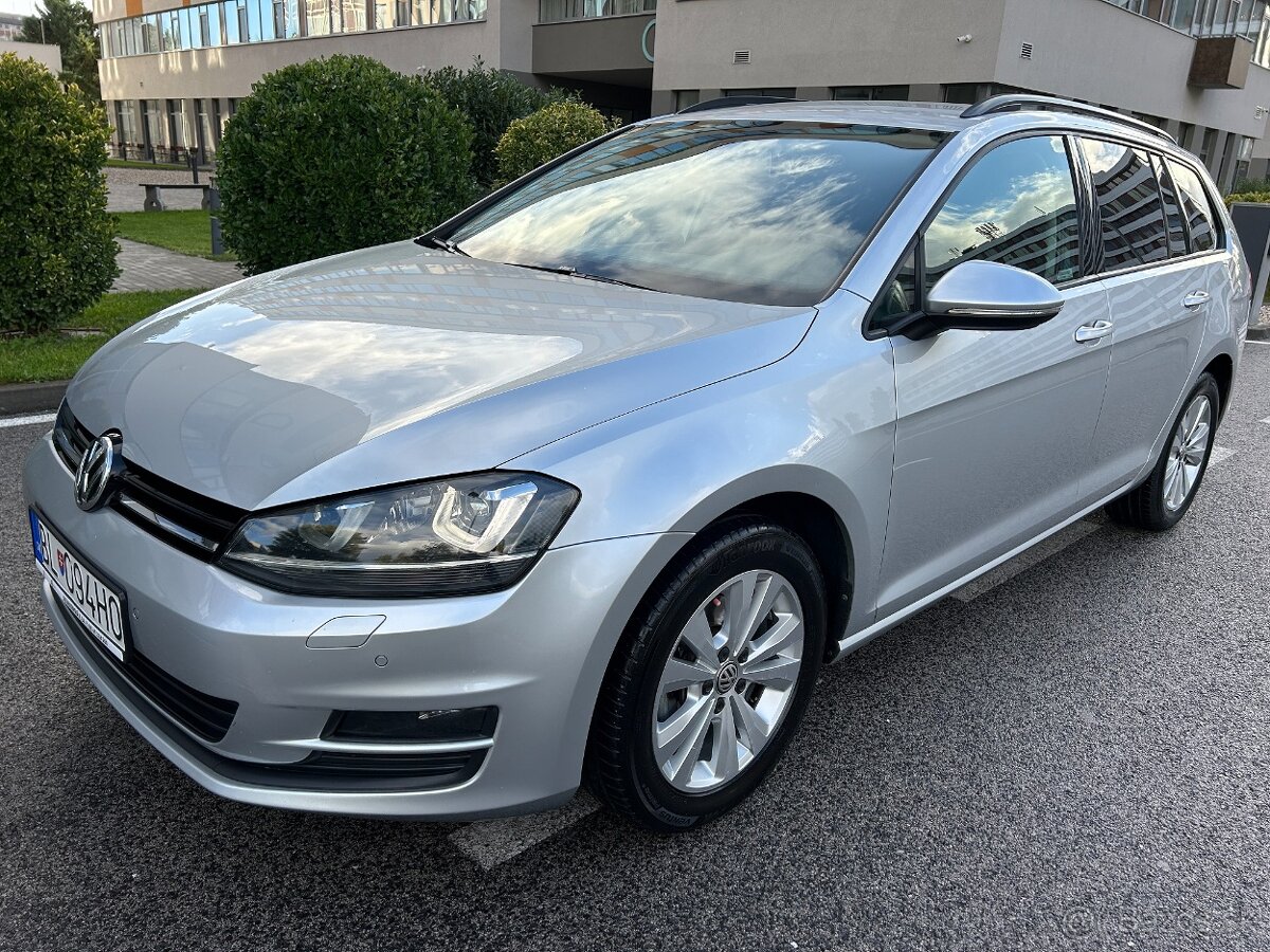 VW GOLF VARIANT 1,6 TDI,r.v2014,KÚP. SK,2.MAJITEĽ,PO SERVISE