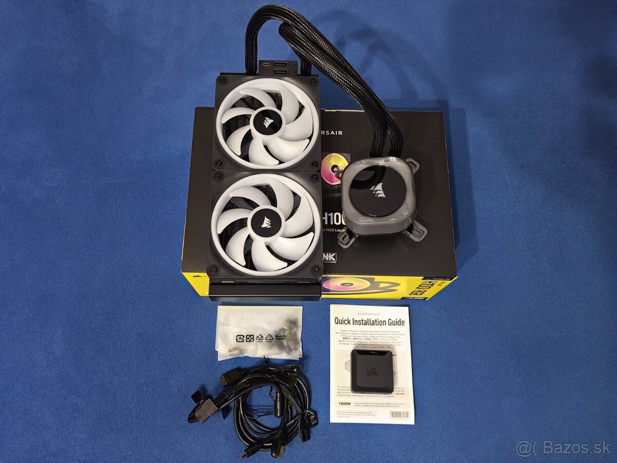 Corsair iCUE LINK H100i RGB, TOP stav, v zaruke
