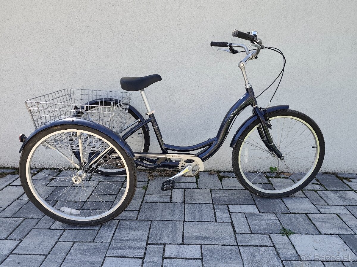 Trojkolesový bicykel trojkolka