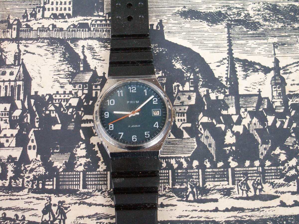 Hodinky Prim modré. .