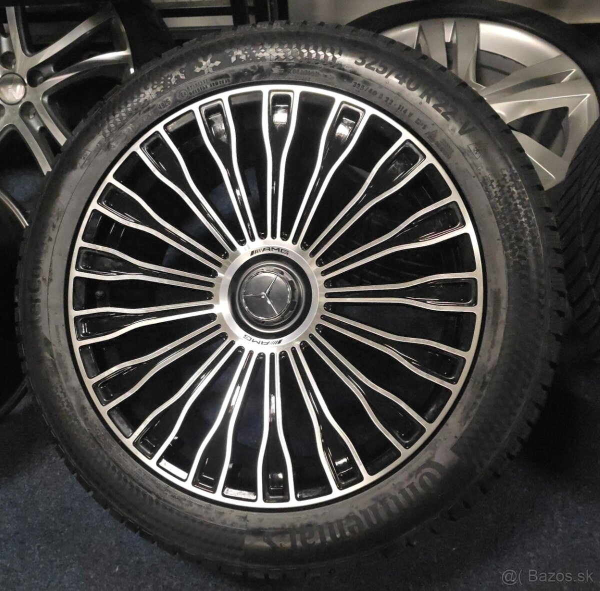 Nová sada 22" al.disky design Mercedes GLS +zimní pneu